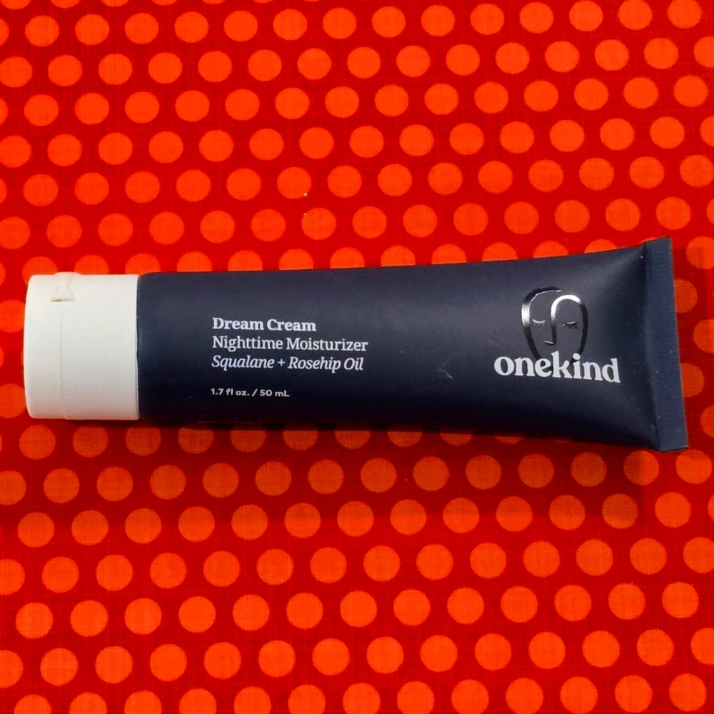 Onekind Dream Cream Nighttime Moisturizer Squalane + Rosehip Oil 1.7 FL Oz/ 50mL